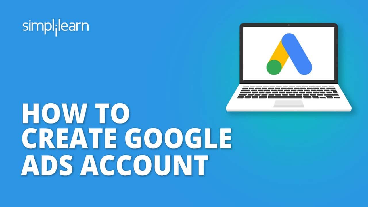Create Google Ads Account for Youtube